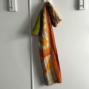 Kantha 100% Cotton Multicolor Scarf